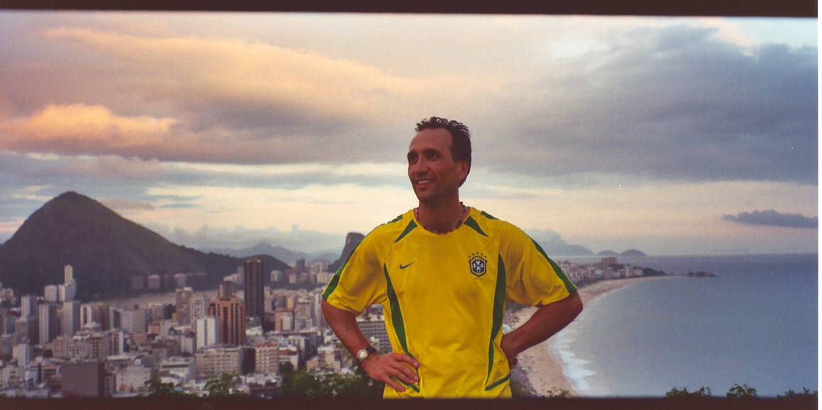 Jan 2004: Francis Tapon in Rio de Janiero, Brazil