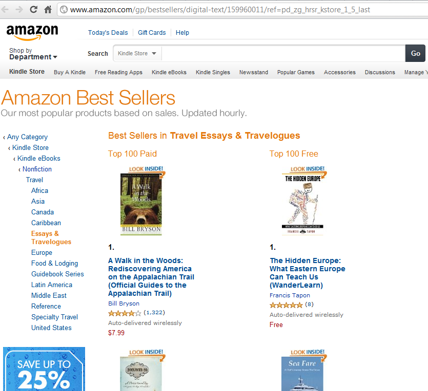 Amazon screenshot