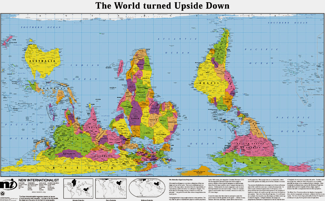The World Map Where We Would Have The Super-Sahara, Not The Sub-Sahara