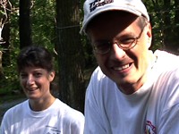 Cris and Lara: Our first big trail magic experience