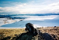 Snow mesa, 10,000 feet of flat walking.