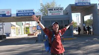 Back at the Mexican Border, between the town of Columbus, NM and Palomas, Mexico.