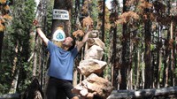  Returning to the Wyoming-Colorado Border was cause for celebration! This meant that was again Colorado would kick my ass!