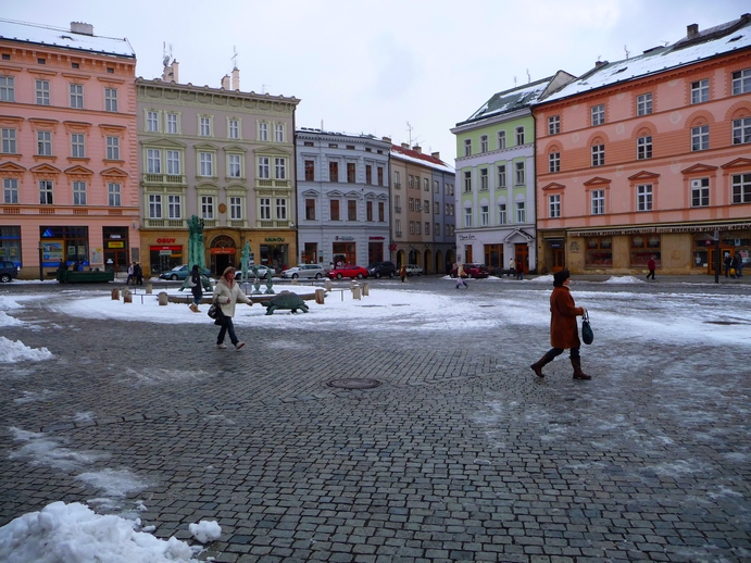 Vaclvske Nam in Olomouc