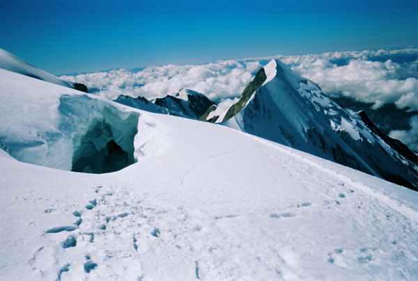 Mont Blanc Crevasse