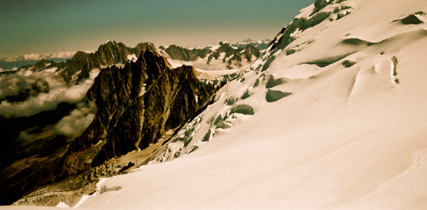 Craggy mountains