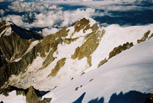 Nice view from Mt. Blanc