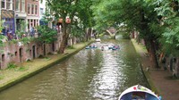 Canal in Utrecht, Netherlands 