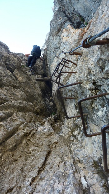 Backpacking with ladders