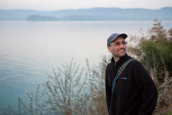 Francis Tapon walking in Crveni Vhr