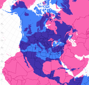 Europe's size compared to America's size shows that Europe is roughly the same size as the USA, if you don't count Alaska