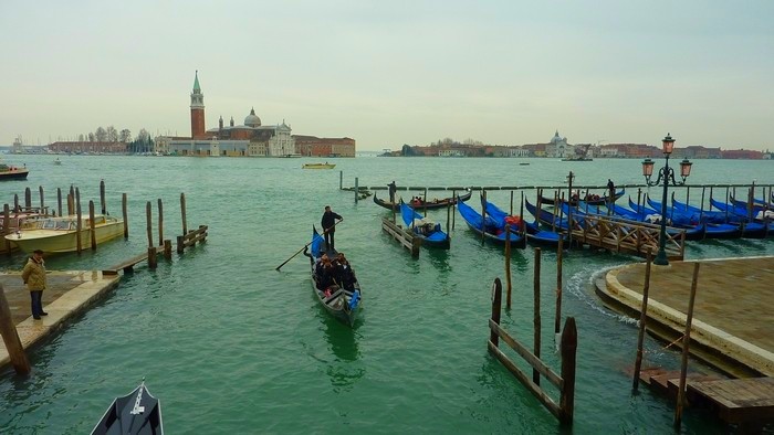 Venetian boats, gondola