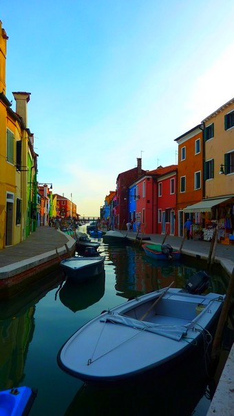 Morning light on Burano