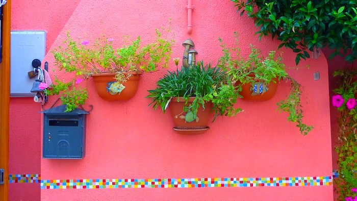 Decoration on the house on Burano