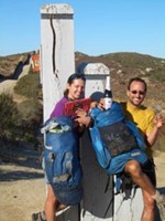 Glen at first was concerned that the plastic cups he brought had stains on them. Then he thought, wait, these are thru-hikers! They won't care! 