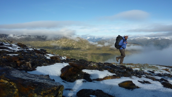 Walking on Andorra Border