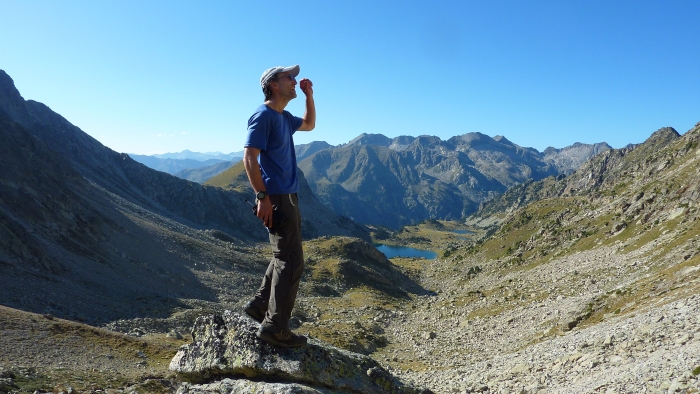 Francis Tapon in Pyrenees