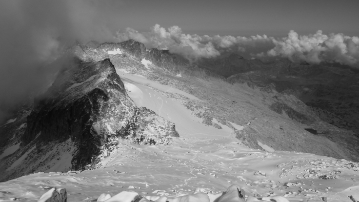 Near Aneto's summit