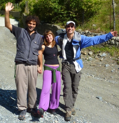 Kike, Laura, and Francis