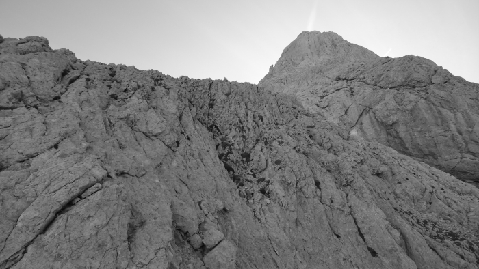 Torre Cerrero vertical climb