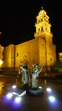 Lovely church in Ponferrada, Spain