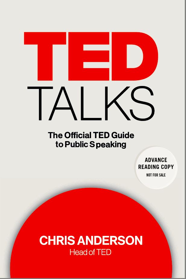 TED Talks book cover by Chris Anderson