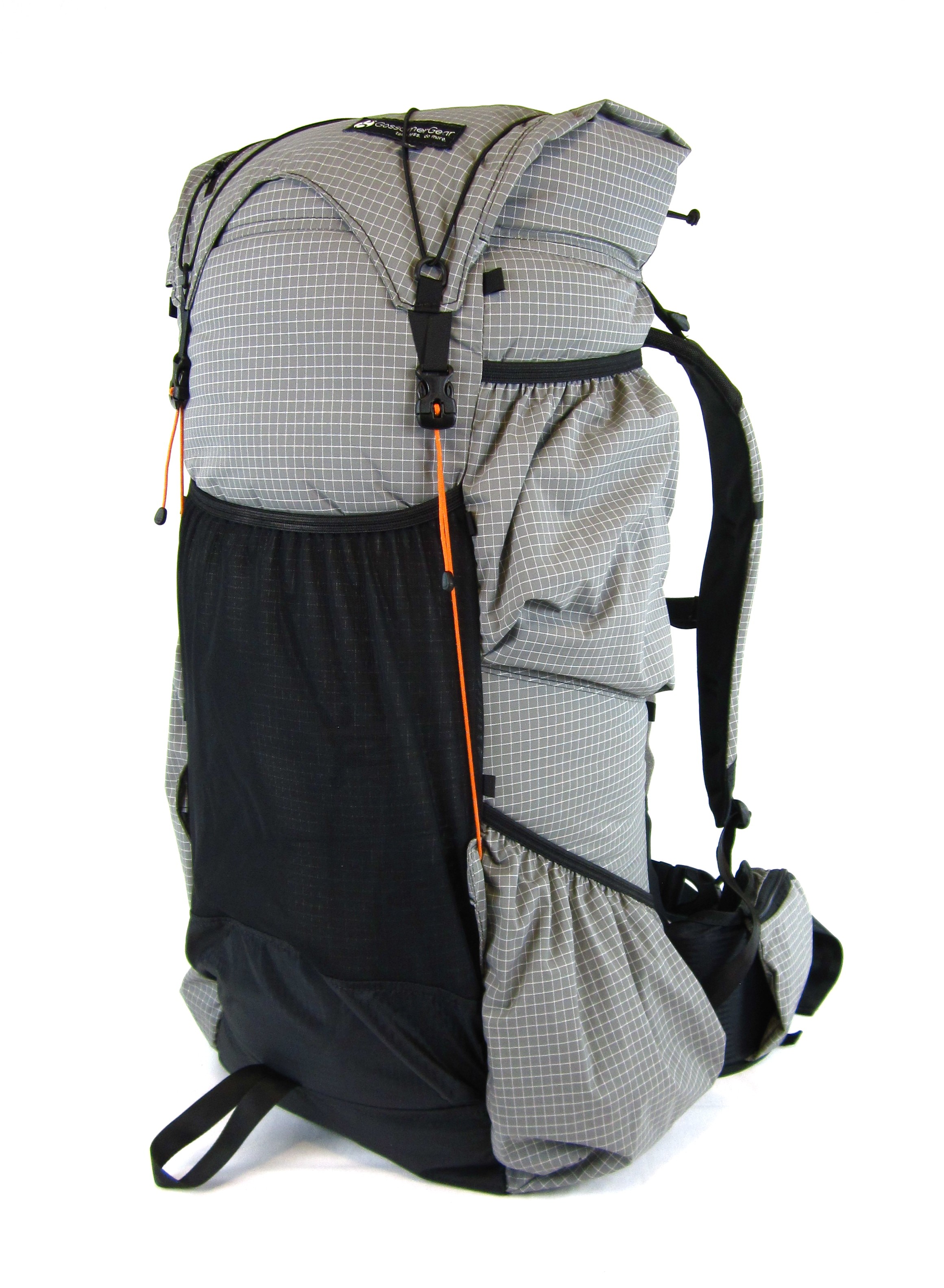 Rear of Gossamer Gear Mariposa Backpack