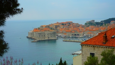 Dubrovnik, view of the whole Old Town