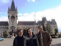 Iasi was a pretty university town. The two guys on the right were both called Andrei.