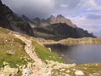 I arrived in the High Tatras on August 8 and stayed three nights. It had some of the most incredible trails I have ever seen.